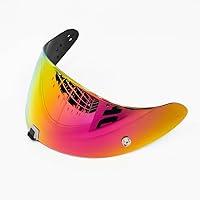 Vista 1 de Visera de casco de repuesto para Scorpion EXO-R420 impermeable, protección UV, arañazos, escudo resistente al desgaste, accesorios universales