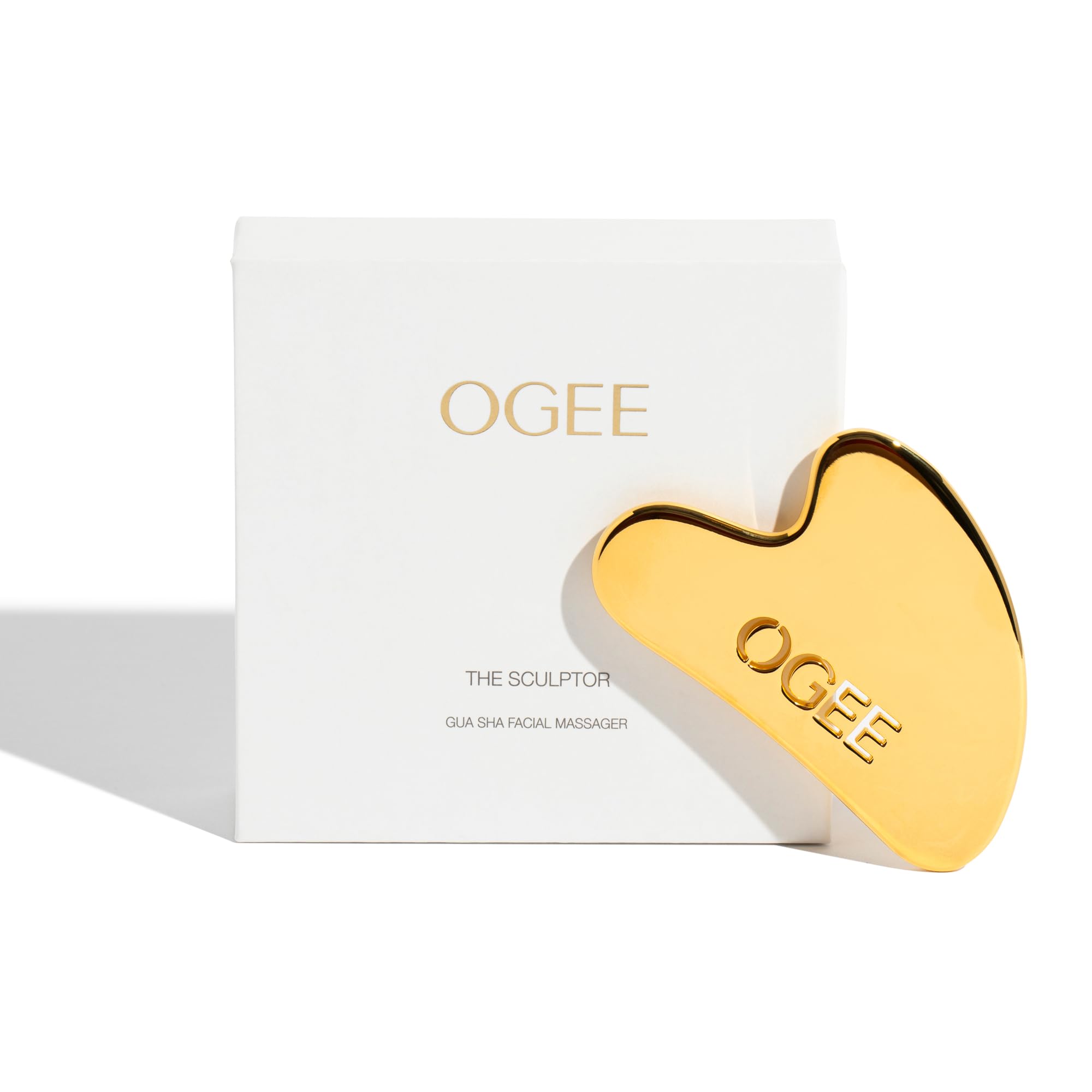 Ogee Sculptor Gua Sha Facial Tools - Zamac Gua Sha Stone Facial Massager