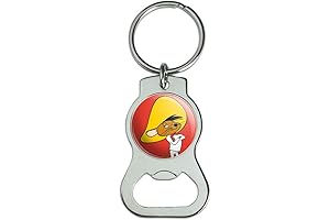 Speedy Gonzalez Plush Keychain with Bottle Opener: Catch the Swift Mouse!