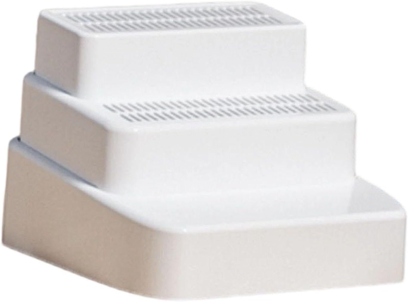 Cat Litter Stair Ramp Washable Accessories Multipurpose Quick for Kittens Easy Clean Lightweight with Grid, 3 Tier