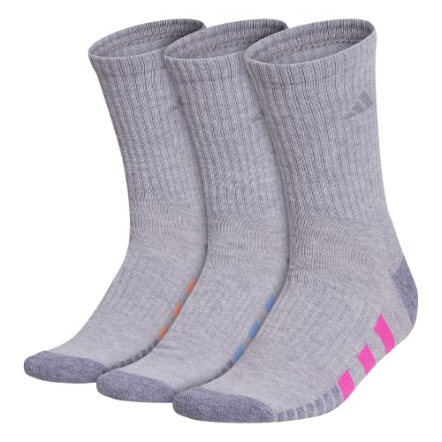 Image of adidas Cushioned Crew Socks 3-Pairs Durable & Comfortable