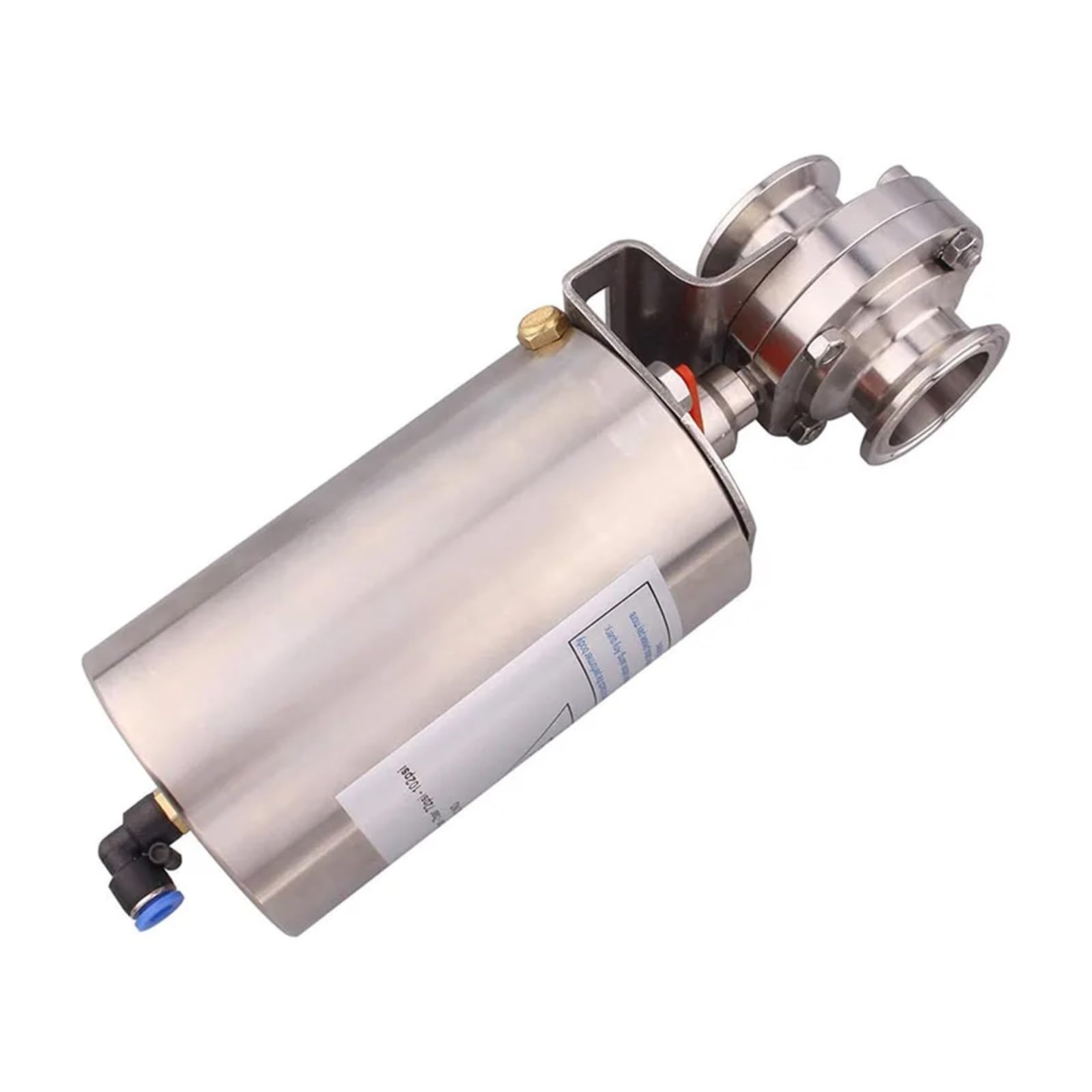 PXQCHAVLN Tri Clamp Butterfly Pneumatic Actuator Stainless steel 304 with Single Acting