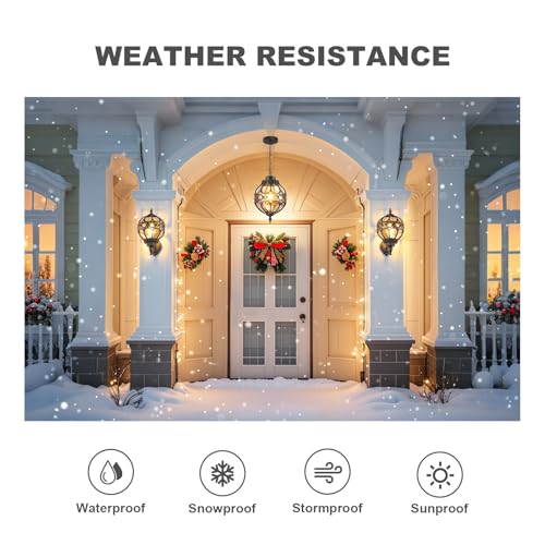 Dusk to Dawn Outdoor Pendant Lighting for Porch, Black Aluminum Anti-Rust Hanging Lights Fixture, Adjustable Globe Outside Lantern Ceiling Mount, Industrial Exterior Chandelier, Amber Glass