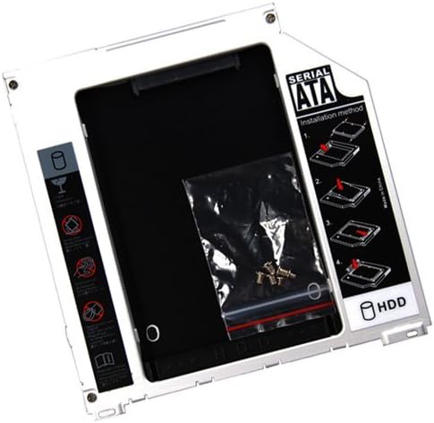 Brand New 2.5"/9.5mm SATA HDD Hard Drive Case Super Drive SATA