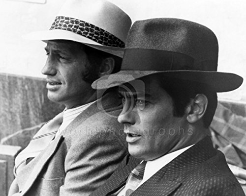 worldphotographs Borsalino (1970) Jean-Paul Belmondo, Alain Delon 10x8 Photo Cover