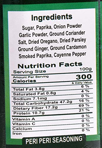 Image of NUTRI MIRACLE Oregano Seasoning And Peri Peri Seasoning Combo-125Gm Each /Mixed Spices And Seasonings /Italian Seasoning Powder For Pizza Pasta