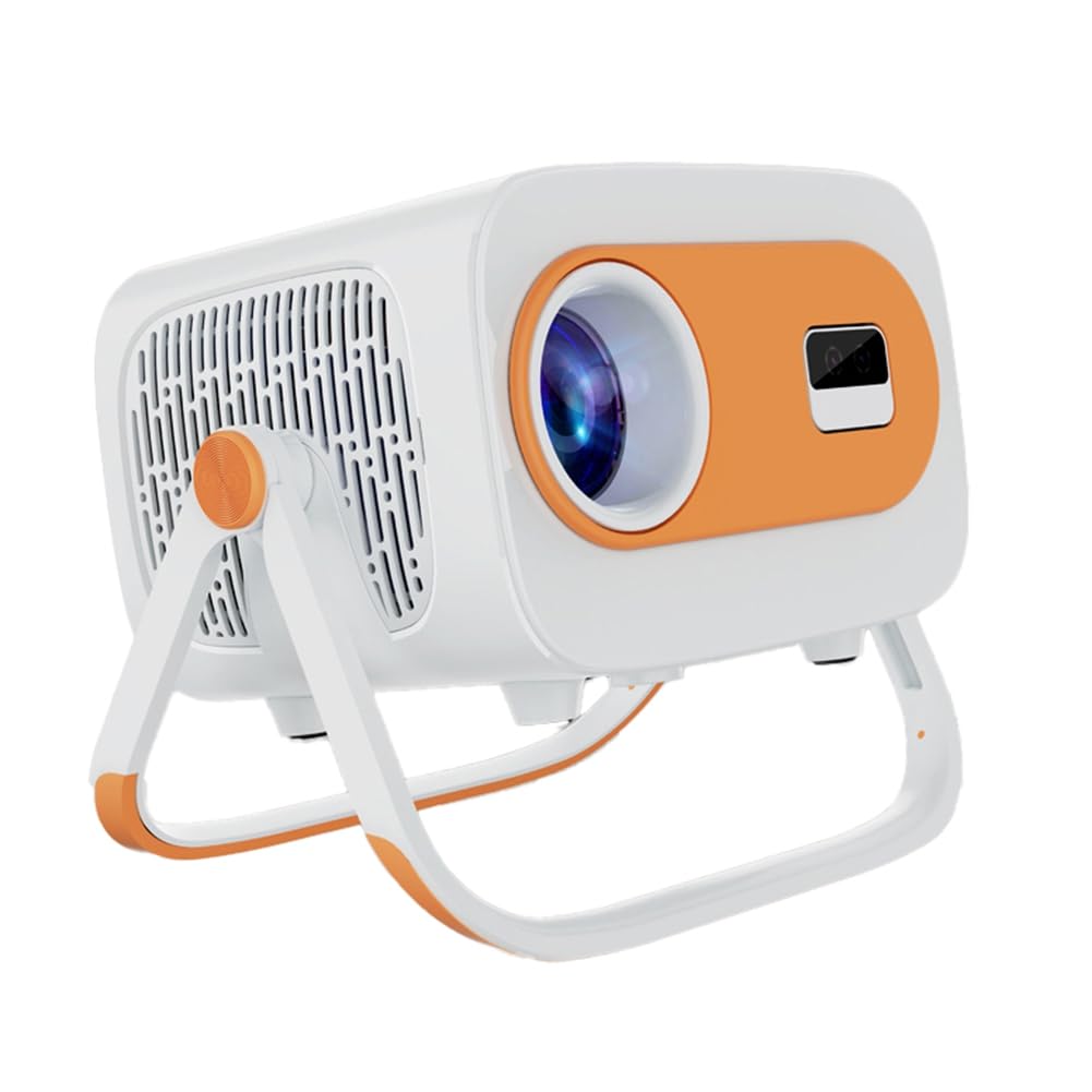 Proyector Inteligente Doméstico con Wi-Fi Dual, Android 13, 1080P Nativo, 4K, Enfoque de Corrección Automática, Cine en Casa, Enchufe de la UE