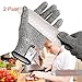 Produktbild 2 Paar Schnittsichere Handschuhe Kinder, schnittfeste Handschuhe mit Stufe 5 Schutz, schnittschutz Handschuhe küche, küchenhandschuhe schnittfest EN 388 Zertifiziert