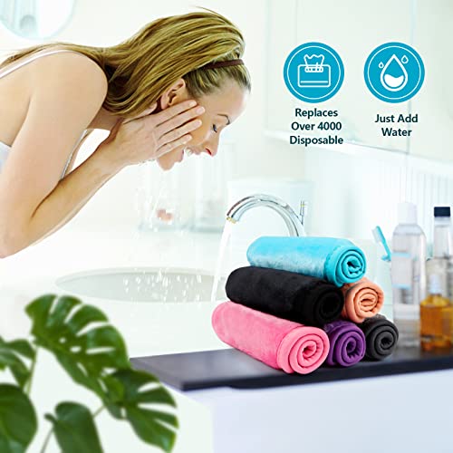 Orighty-Makeup-Remover-Cloths-6-Packs-Makeup-Removal-Face-Cleansing-Cloth-Reusable-Microfiber-Facial-Cleansing-Towels-Remove-Instantly-Dirt-with-Just-Water-12-x-6-in-6-Colors