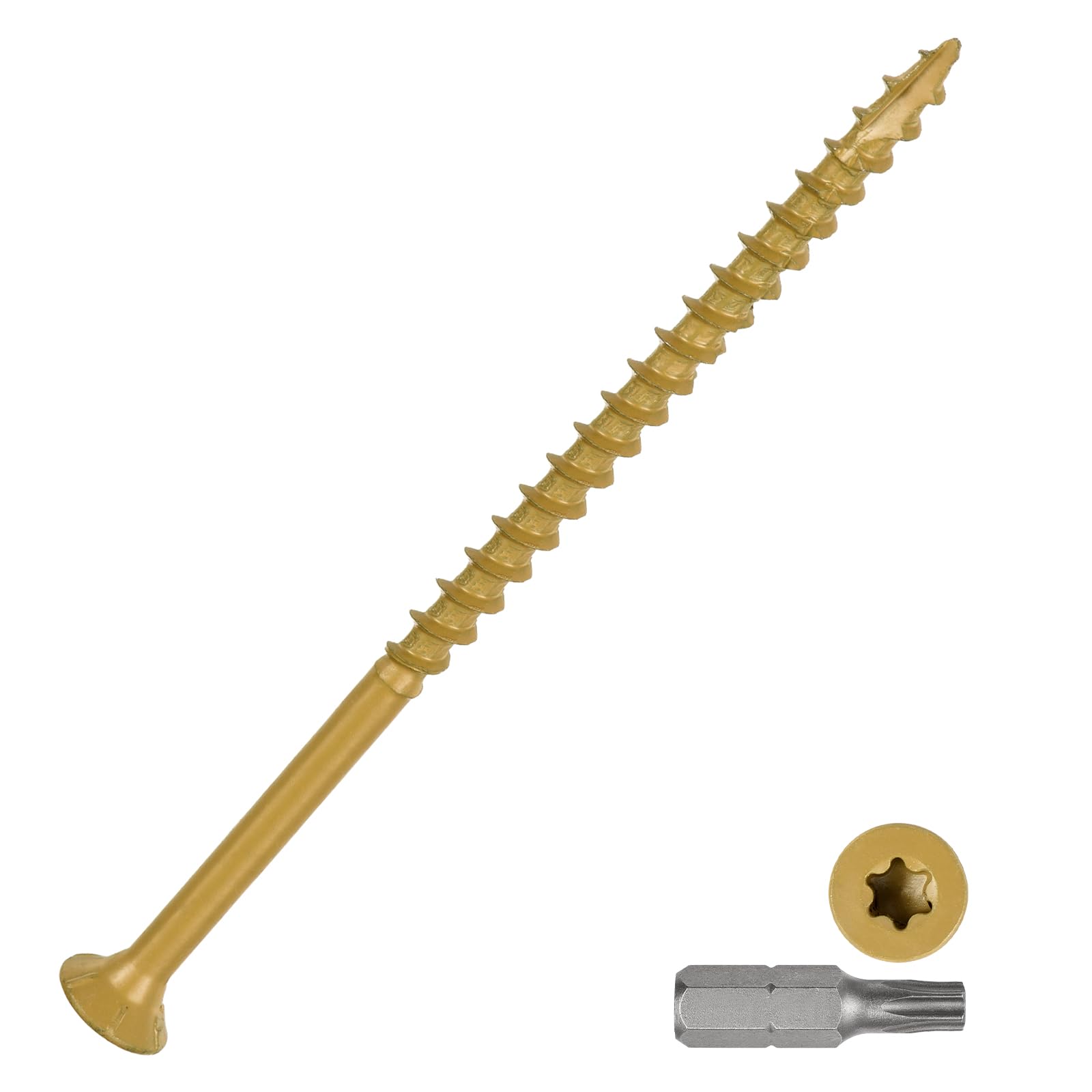 DTGN #10x4" Deck Screws, 30Pack, Good for Decks Fences, Frames, Farms, Outdoor Furniture