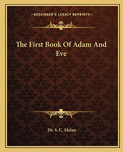 The First Book Of Adam And Eve
