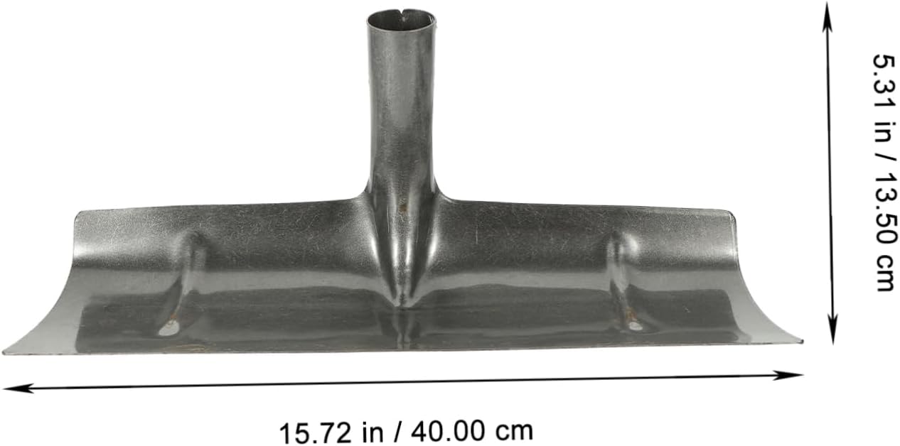 Multi Function Manure Cleaning Shovel Head Reusable Iron Rake Replacement for Farmhouse Pigeon Manure and Gardening Tasks Design