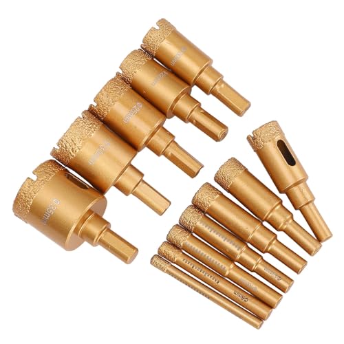 Set de brocas con vástago M10, 6 mm a 35 mm, 12 piezas miniatura 3