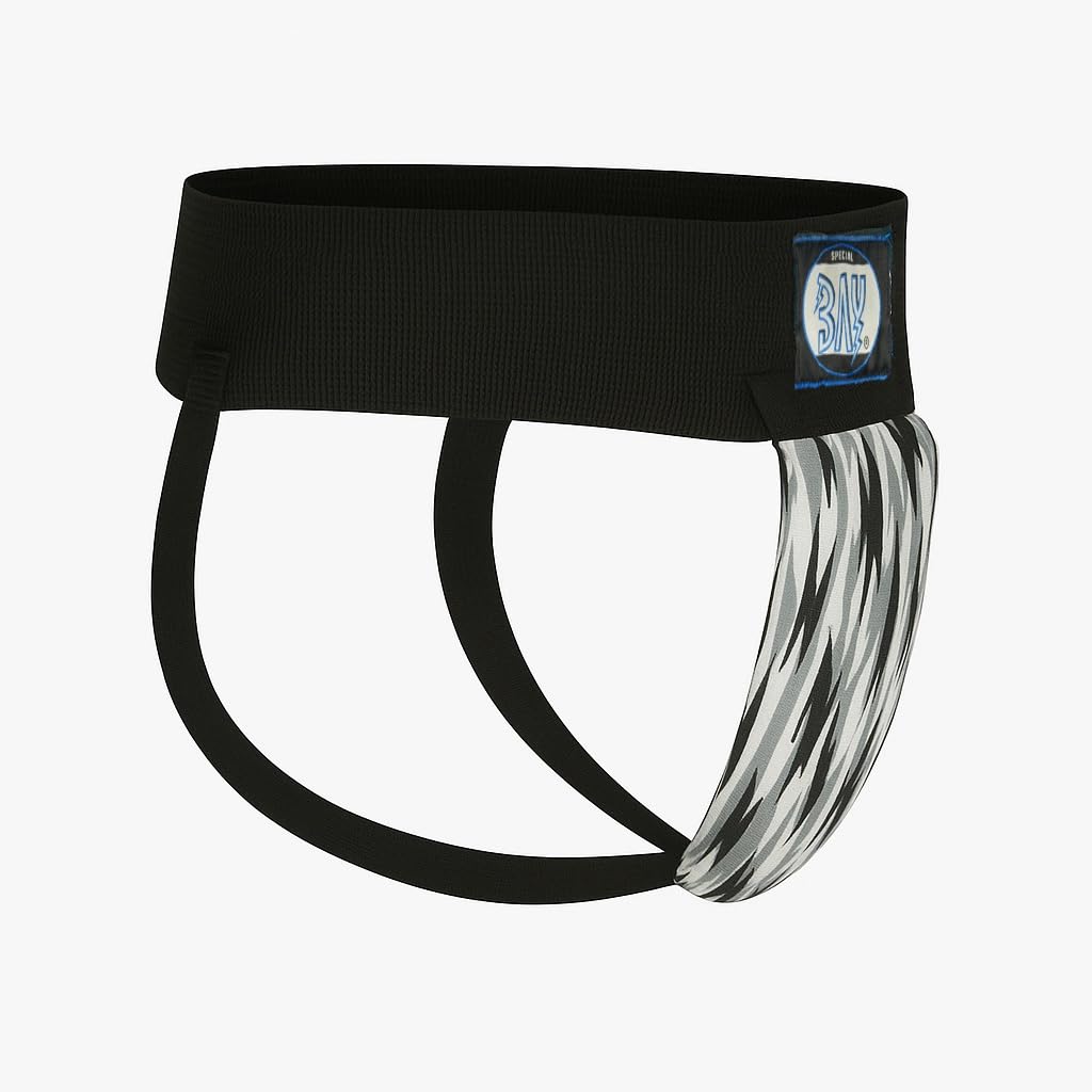 BAY Damen Tiefschutz Soft Frauen Kinder Lady schwarz Camouflage Tiefschützer Unterleibschutz Unterleibsschutz Suspensorium Kampfsport Kickboxen Muay Thai Thaiboxen TKD Taekwondo Handball Erwachsene