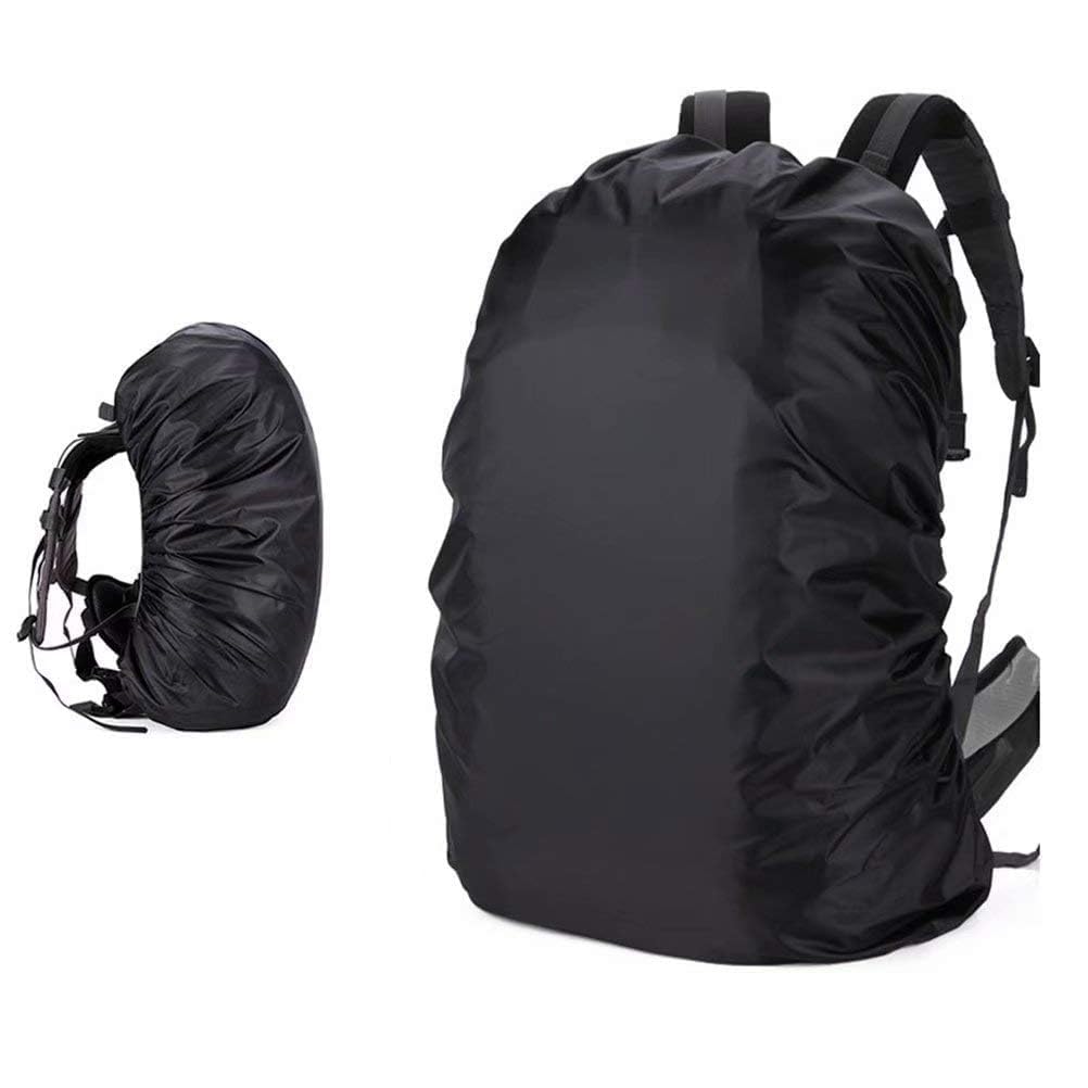 UmiyaFab Waterproof Backpack Rain Cover (30-40L) Triple Waterproofing with Adjustable Anti Slip Buckle Strap Wear-Resisting and Durable for Outdoor Hiking Camping (Black)-image-21