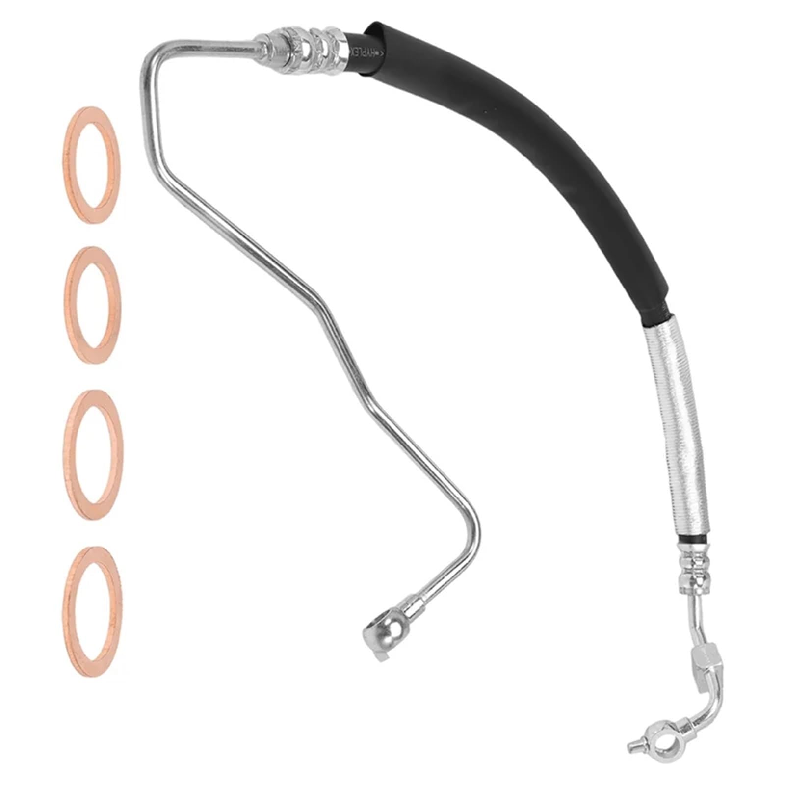 Aweudnhi One Color Power Power Assit Pump High Pressure Line Hose Power Steering Fit For Nissan Fit For Maxima Fit For Altima V6 3.5L 497209N00a 3403716 49720Zn50b Steering System Hydraulic Pump