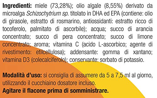 OMEGOR® Kids met plantaardige omega-3 DHA voor kinderen | 250 mg DHA en 125 mg EPA uit algenolie | Exquise emulsie van… - Image 6