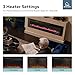 MFSTUDIO 72 inches Electric Fireplace with Remote Control & Touch Screen, Recessed and Wall Mounted Fireplace Heater, Linear Fireplace Insert with 12 Colors Adjustable Flame Color, Timer, 750w/1500w