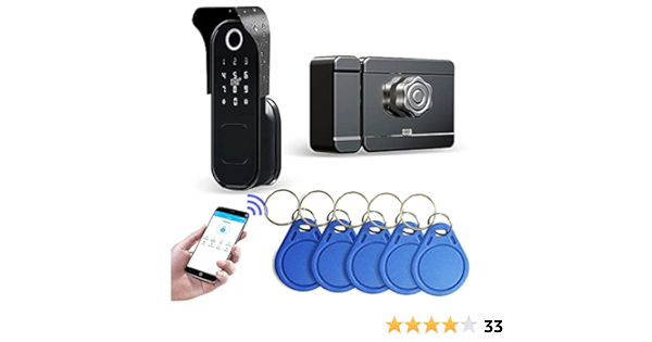 Wolf Guard TT01 WIFI Cerradura inteligente a prueba de lluvia ...