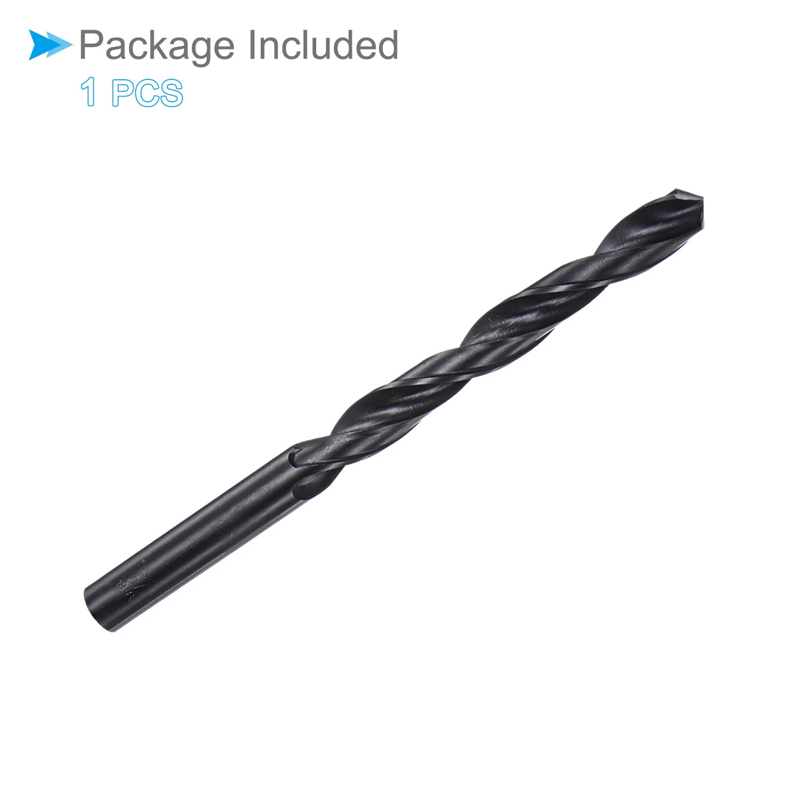 Foret Hélicoïdal CoCud 8,2mm - Acier Rapide 6542 - Pour Métal, Bois, Plastique - Longueur 115mm