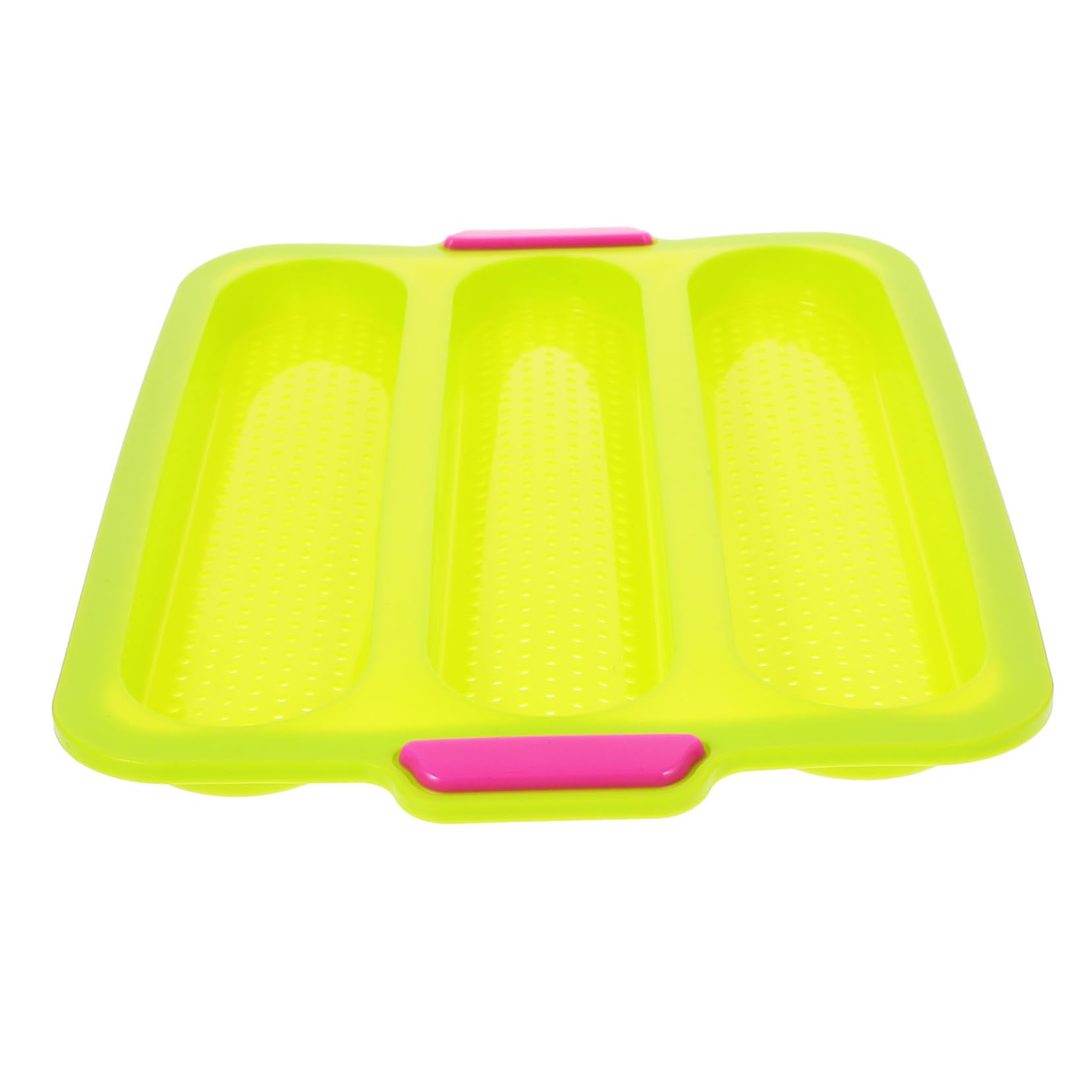 HOLIDYOYO Silicone No-stick Baking for Slot Tray for Home Kitchen Baking - Tool for Fresh Bread and French Loaves Easy to Clean