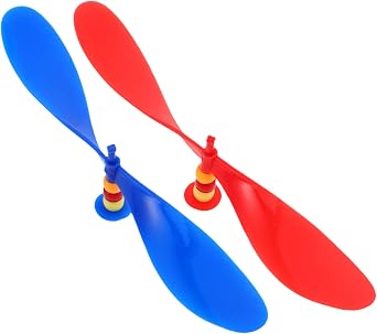 VICASKY Dragonfly Hat Propeller Detachable Whirling Hat Top Decoration for Baseball Caps Fun Helmet Helicopter Accessory Party Favor Headwear for Creative Costume Looks 2 pack