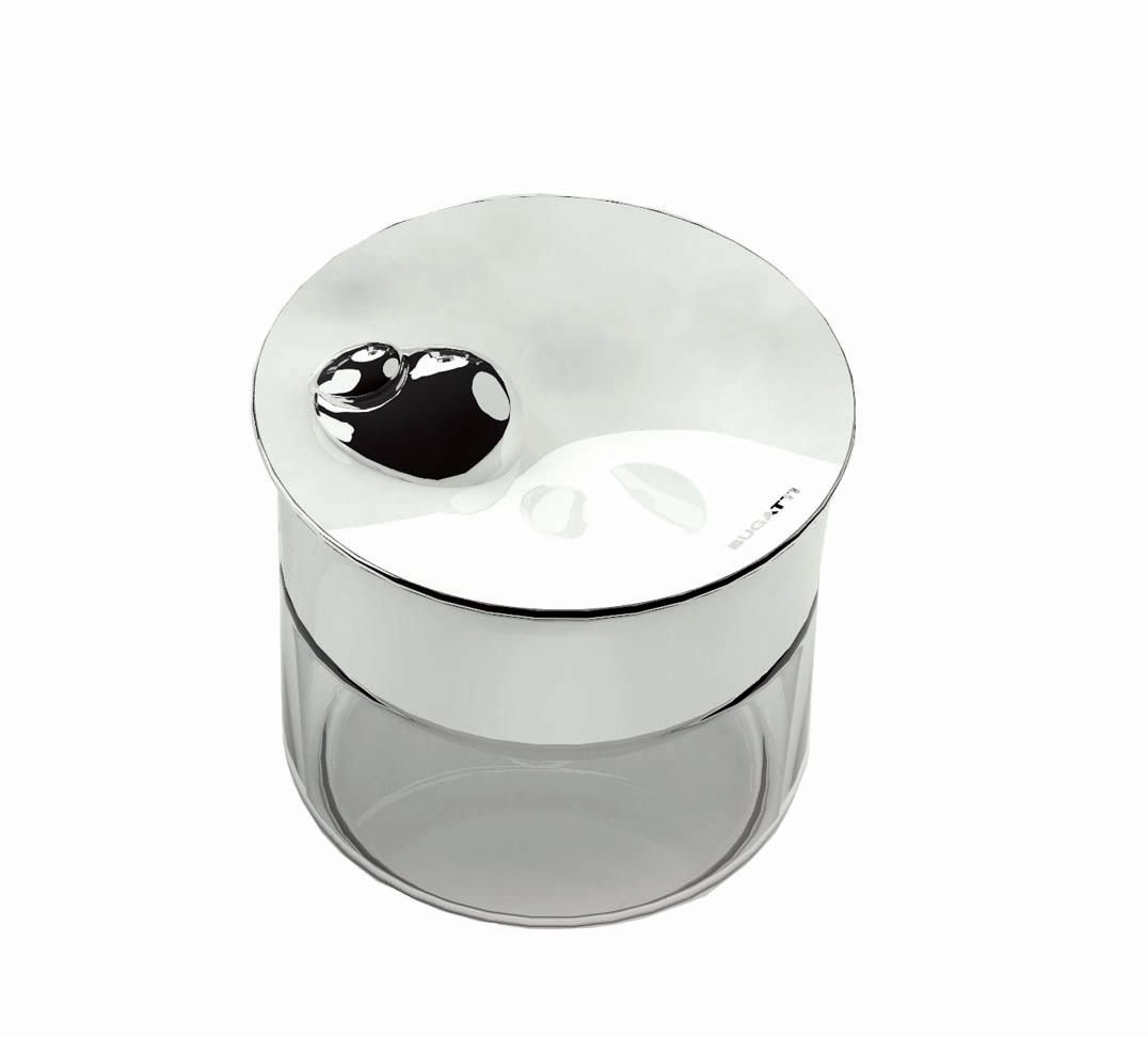 BUGATTI 22-155/20 Acqua Bocal Cuisine Inox Porcelaine Blanc 11,5x11,5x33 cm