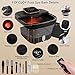 FOFOJÔY Collapsible Foot Spa Bath with Heat and Massage Roller, Bubble, Temperature Control, Remote Control, Foot Pedicure Kit, Pedicure Foot Spa