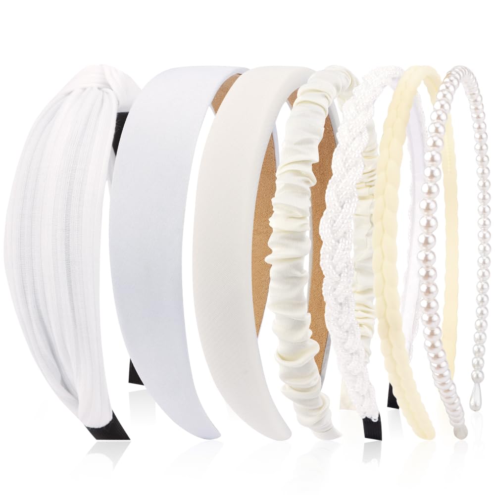 ヘアアクセサリー tanakadaisuke White pearl hair band tanakadaisuke】 White pearl hair band tanakadaisuke】 White pearl