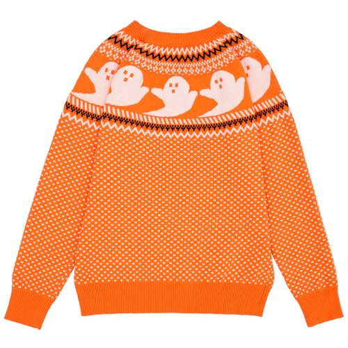 Image of Women's Funny Fall Winter Animal Floral Christmas Tree Long Sleeve Button Knit Cardigan Sweater