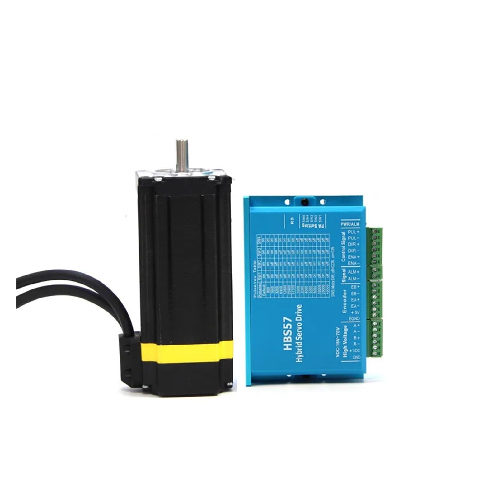 3Nm NEMA 23 closed loop stepper electronic starter 425oz.in 57 easy servo electronic starter with stepper electronic starter driver HBS56 EKFBQBGW