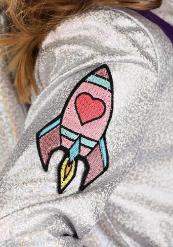 Disfraz de astronauta cósmico para niñas miniatura 5