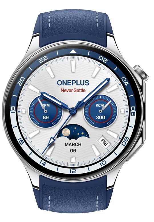 OnePlus Watch 2 Nordic Blue, Blue / Silver