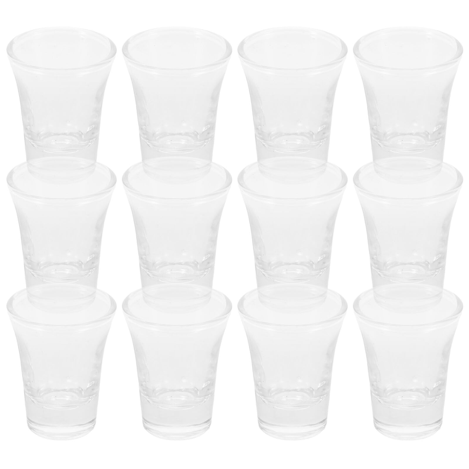 Calices en verre transparent Mipcase 15 ml : verrerie spirituelle pour communion