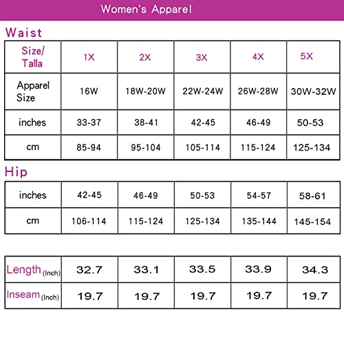 Zerdocean Women's Plus Size Capri Pants Joggers Lightweight Quick Dry Outdoor Active Capris Zipper Pockets Gray 1X #TOP6