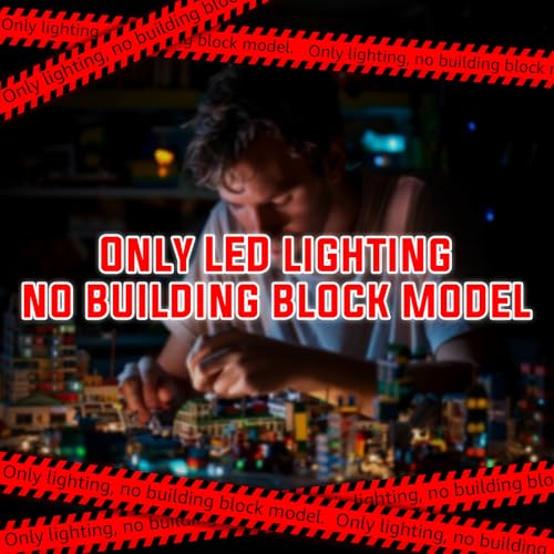 Image of Nitemode Light Kit Compatible with Lego Technic Porsche 911 GT3 R Rexy AO Racing Car 42224, Upgraded Brightness Adjustable Lighting Accessories (No Model)