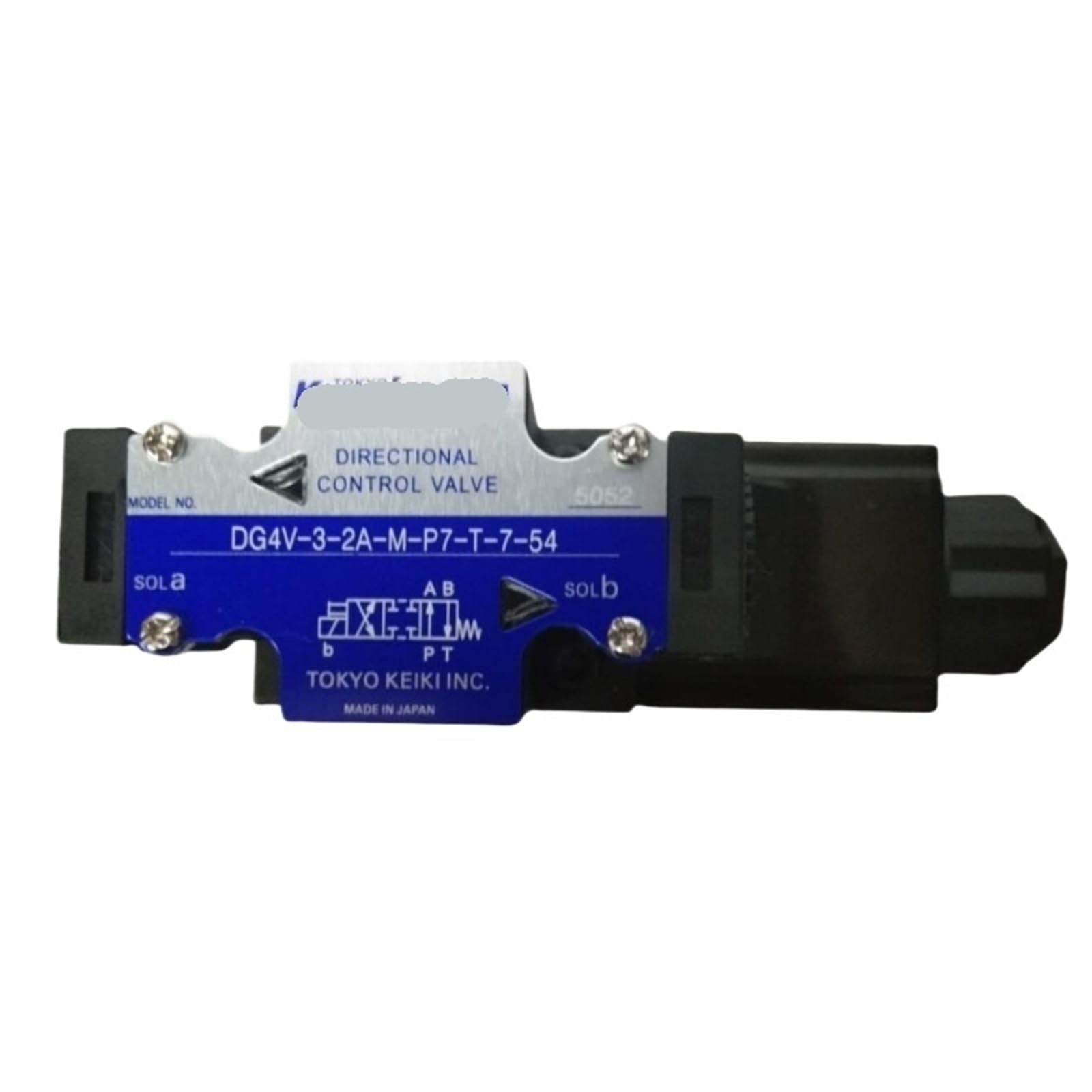 Électrovanne d'inversion DG4SM-3-6C-P7-H-56 distributeur hydraulique 3-6C