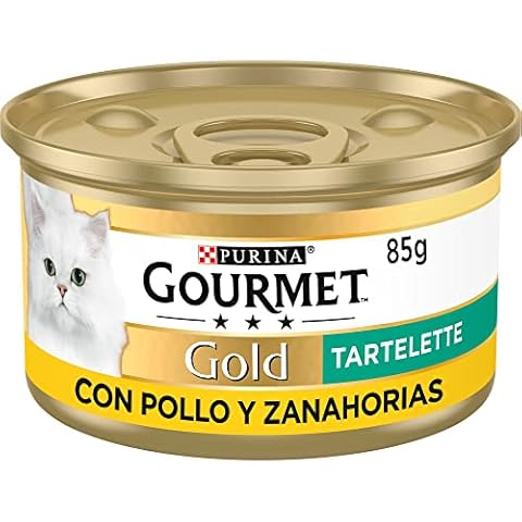 Purina Gourmet Gold Tartalette Comida Húmeda para Gato con Pollo y Zanahoria Cover