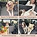 Boops & Floofs Convertible Back Seat Extender for Dogs, Half Seat Extender, Non-Slip Waterproof Hard Bottomed Hammock, Allows Passengers (PAT Pending 63/550,158)