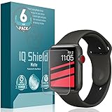 IQShield Apple Watch Screen Protector (42mm)(Apple Watch Nike+, Series 3/2/1 Compatible)(6-Pack), Matte Full Coverage Anti-Glare Screen Protector [Bubble-Free Film]