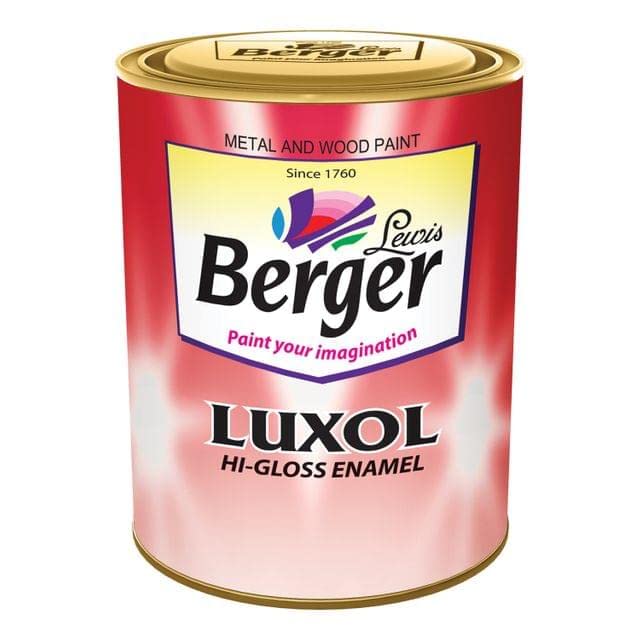 Berger Paints Luxol HiGloss Enamel 1Ltr. (glodan Brown) Amazon.in