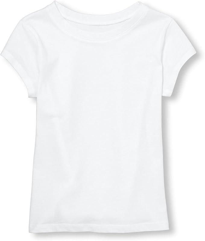 remera The Children's Place Girls Basic Layering manga corta