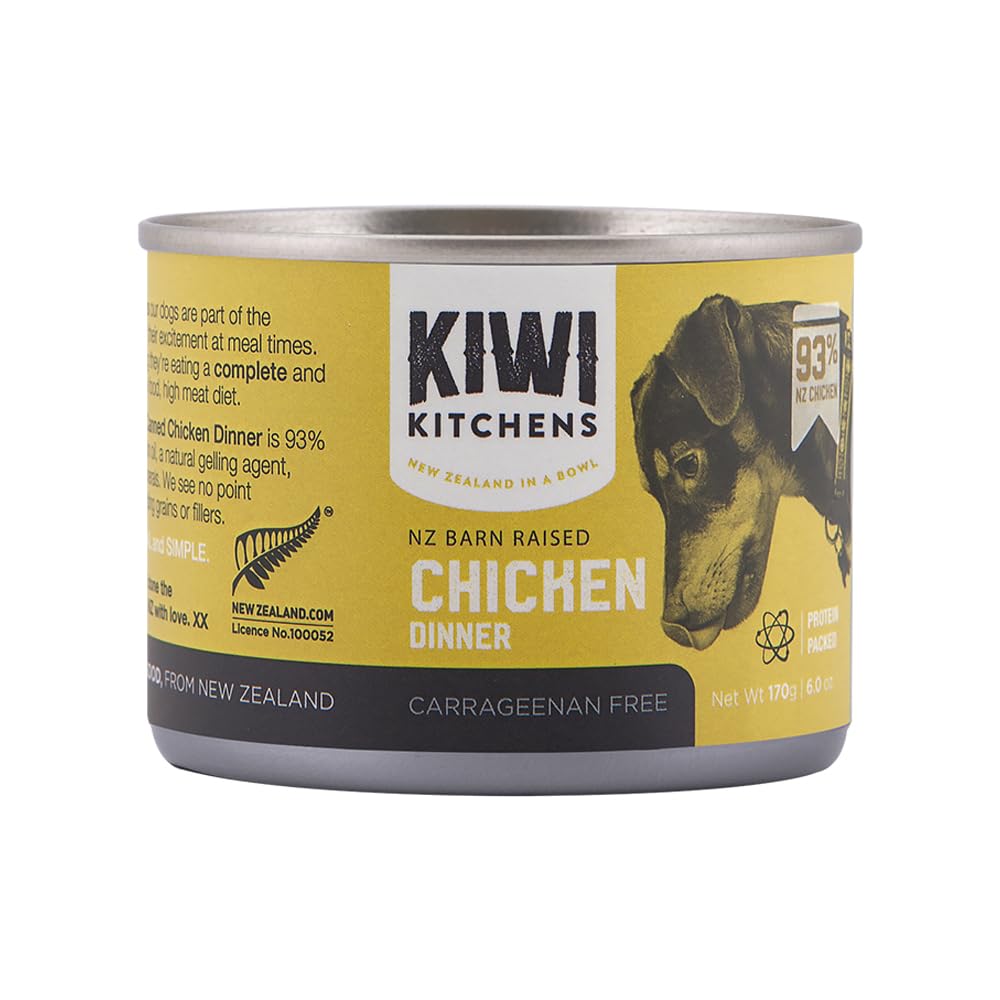 Kiwi Kitchens Barn Raised Chicken Dinner Canned Wet Dog Food 170G