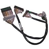 Câble Nappe Interne Ultra 320 SCSI - HP / FOXCONN - P/N 351162-003 / K0435 - Longueur 1 mètre - Terminator Adapter - Garantie 6 mois.