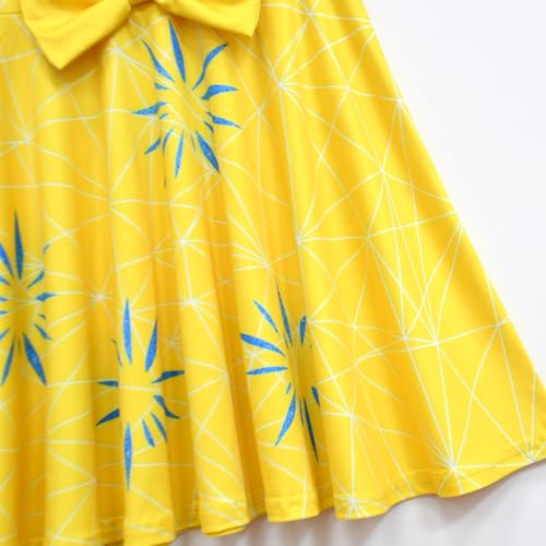 Toddler Girls Casual Dress Sleeveless Little Girls Princess Dress Clothes Party Gown Dress for 3-10 Years4