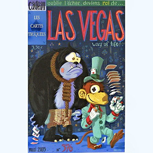 Affiche Mezzo La Vegas 30x40 cm impression d'art aux détails précis