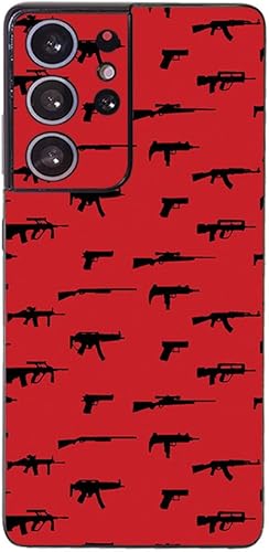 Miniatura 5 de MightySkins Skin compatible con Samsung Galaxy S21 Ultra - Thin Blue Line  Funda protectora de vinilo duradera y única  Fácil de aplicar, quitar y