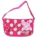 Produktbild Offizielle Peppa Wutz-Mädchen-Handtasche, Schultertasche, Schultasche, mit englischsprachiger Aufschrift Peppa Rocks