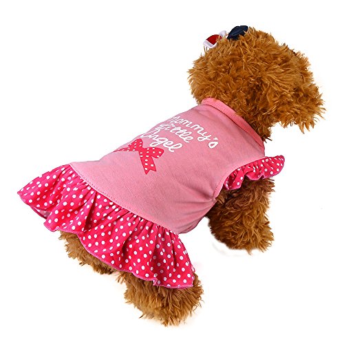 Howstar Pet T-Shirt, Dog Summer Apparel Puppy Pet Clothes For Dogs Cute Soft Vest (S, B) #TOP1