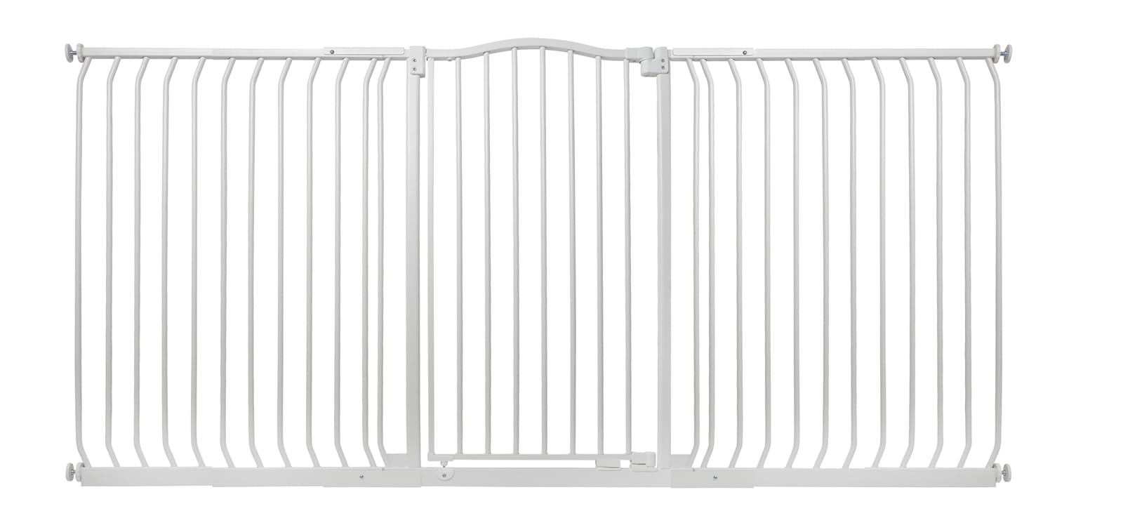 Safetots Extra Tall Curved Top Safety Gate, 116cm - 125cm, Matt Black, Extra Tall 100cm in Height, Pressure Fit Stair Gate, Baby Gate for Doors Hallways and Spaces, Safety Barrier, Easy Installation — view 41